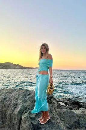 Benni - Nico Dress in Aquamarine